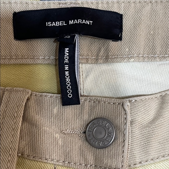 Isabel Marant Yellow Patchwork Pants - Picture 4 of 5